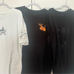 Grunt Style Short Sleeve Tees - White and Black